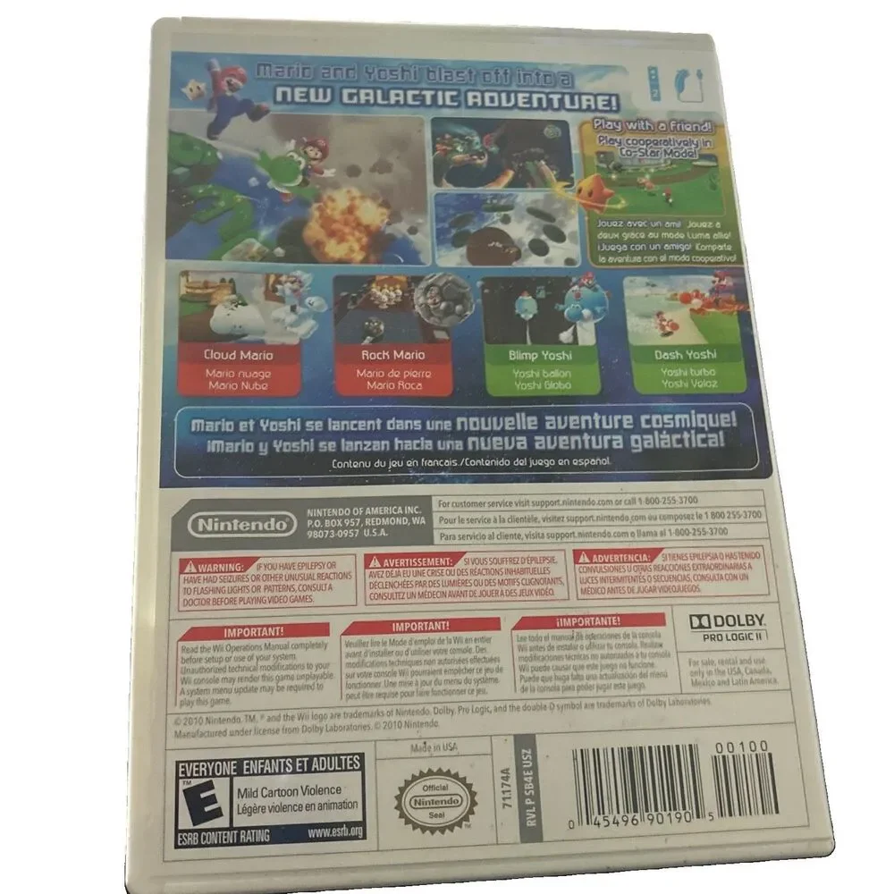 Super Mario Galaxy 2 Nintendo For Wii & Wii U